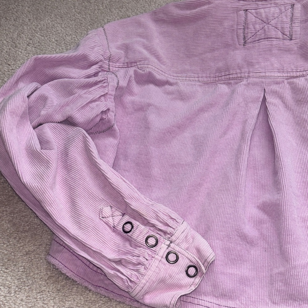 We The Free Lavender Jean Jacket - Picture 5 of 8